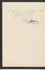 k.k. naturhistorisches Hofmuseum, Intendanzakten 1885-1896 (Hauer), Aktenzahl Z.154.a/1889, Seite 2